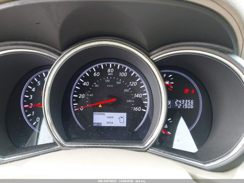 2011 Nissan Murano S VIN: JN8AZ1MU9BW069545 Lot: 43878532