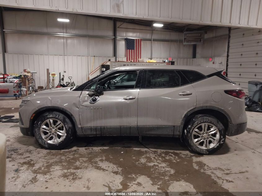 2021 Chevrolet Blazer Fwd 1Lt VIN: 3GNKBBRA1MS509319 Lot: 43878584