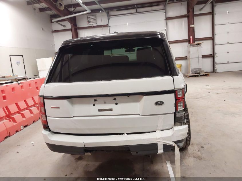 2015 Land Rover Range Rover 5.0L V8 Supercharged VIN: SALGS2TF6FA201255 Lot: 43878586