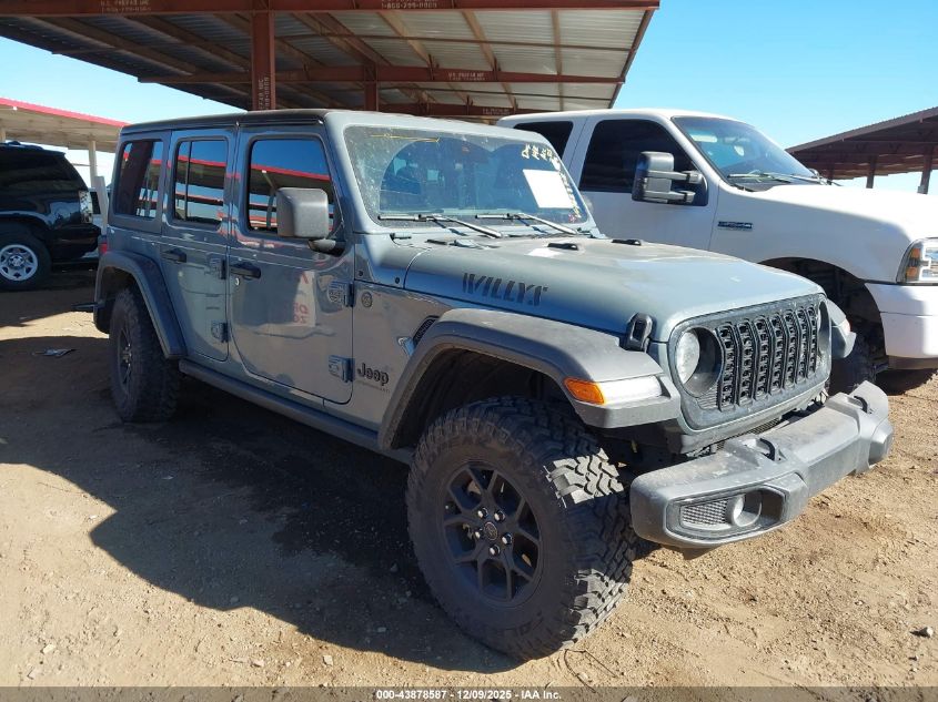 JEEP WRANGLER 4-DOOR WILLYS 4X4