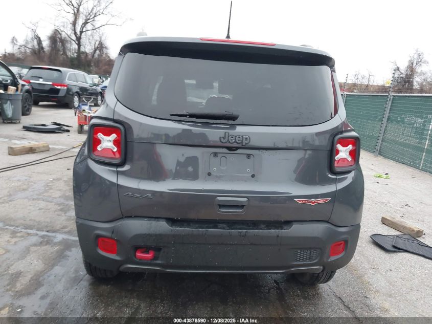 2022 Jeep Renegade Trailhawk 4X4 VIN: ZACNJDC18NPN97136 Lot: 43878590