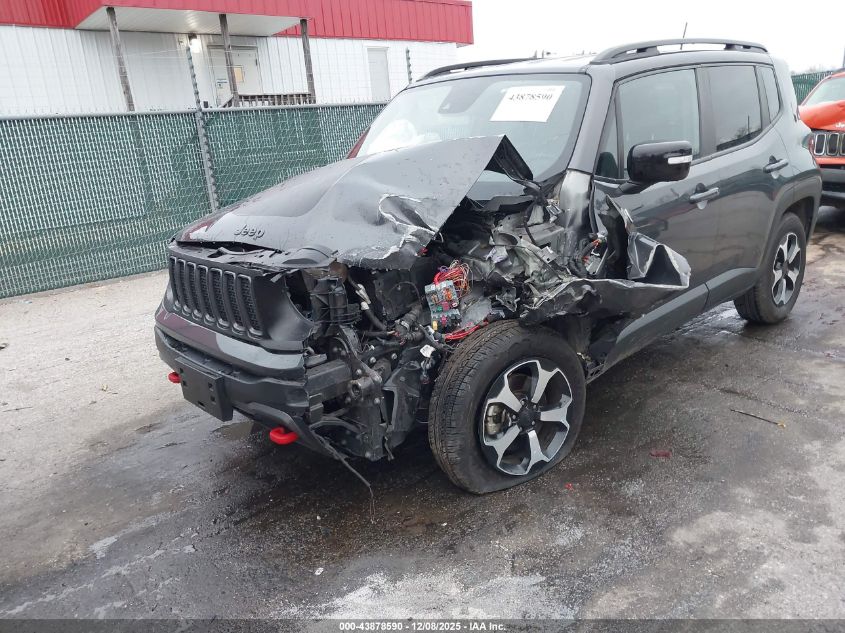 2022 Jeep Renegade Trailhawk 4X4 VIN: ZACNJDC18NPN97136 Lot: 43878590