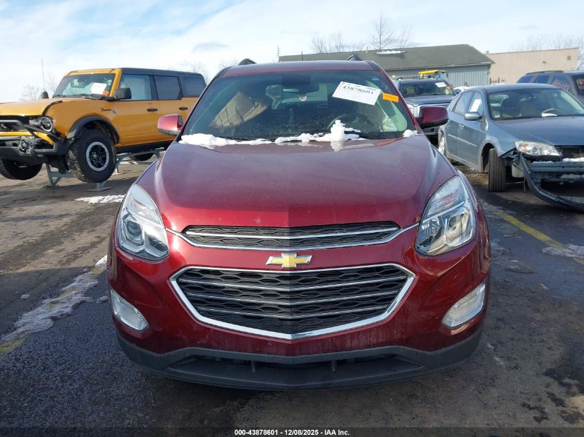 2016 Chevrolet Equinox Lt VIN: 2GNFLFE3XG6250989 Lot: 43878601