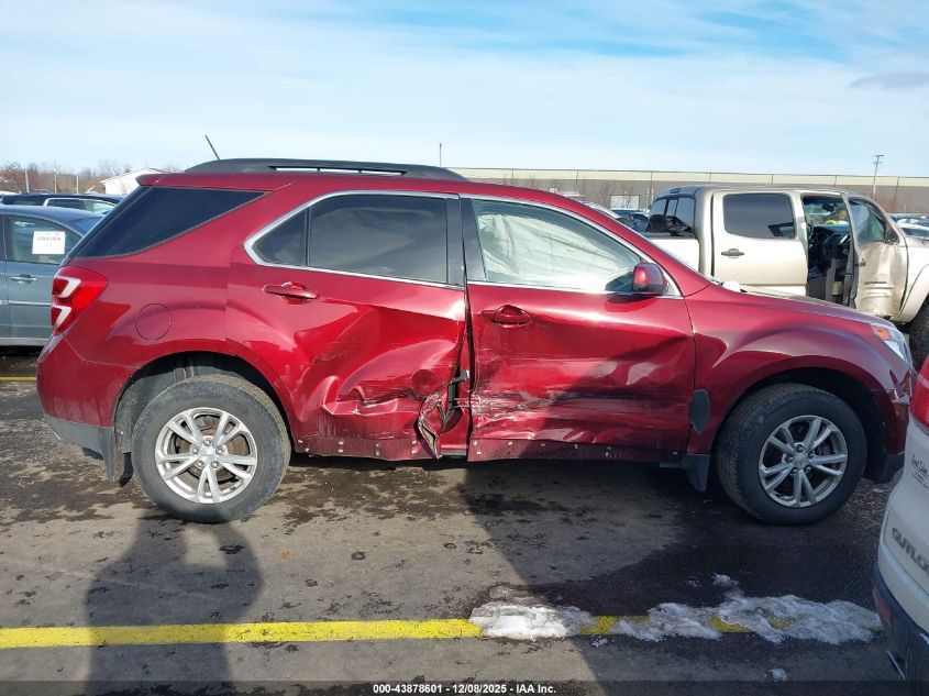 2016 Chevrolet Equinox Lt VIN: 2GNFLFE3XG6250989 Lot: 43878601