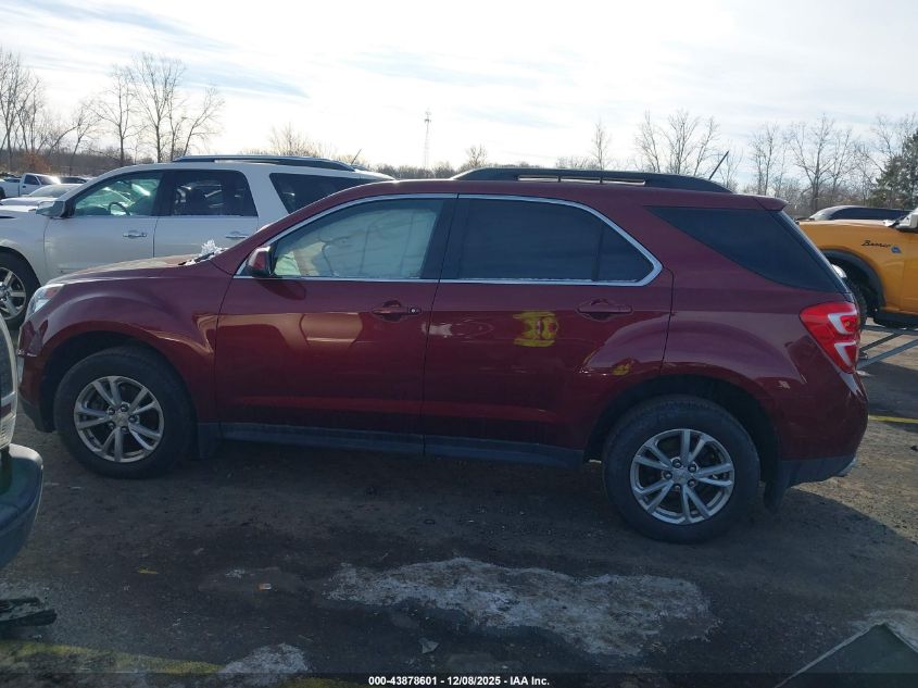 2016 Chevrolet Equinox Lt VIN: 2GNFLFE3XG6250989 Lot: 43878601