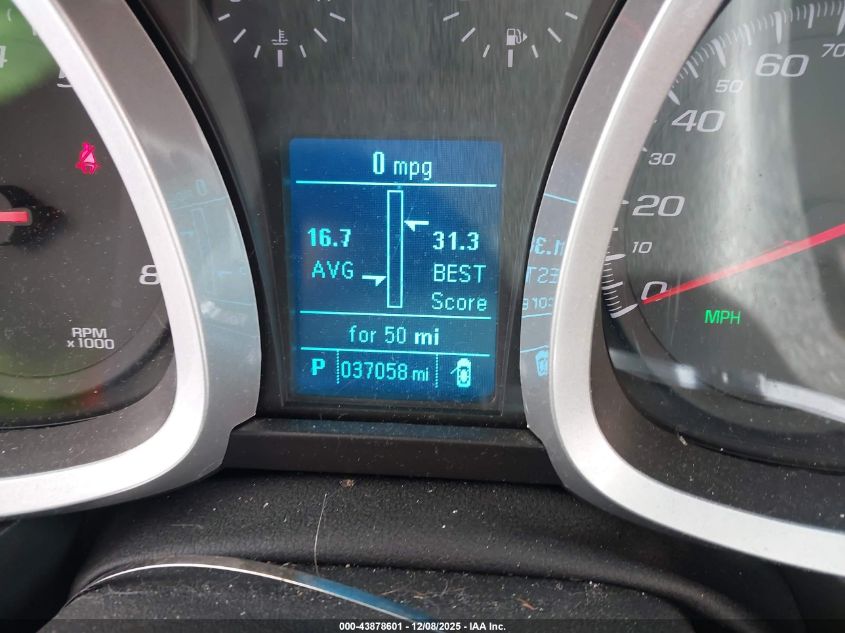 2016 Chevrolet Equinox Lt VIN: 2GNFLFE3XG6250989 Lot: 43878601