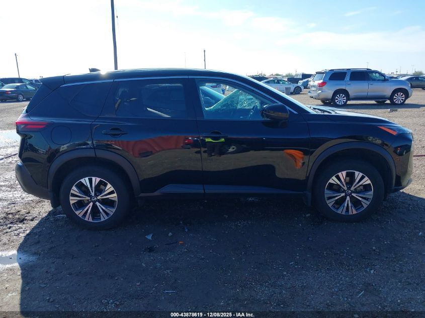 2021 Nissan Rogue Sv Fwd VIN: JN8AT3BA8MW017994 Lot: 43878619