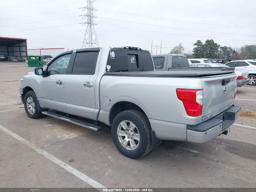 2018 Nissan Titan Sv VIN: 1N6AA1E59JN505595 Lot: 43878650
