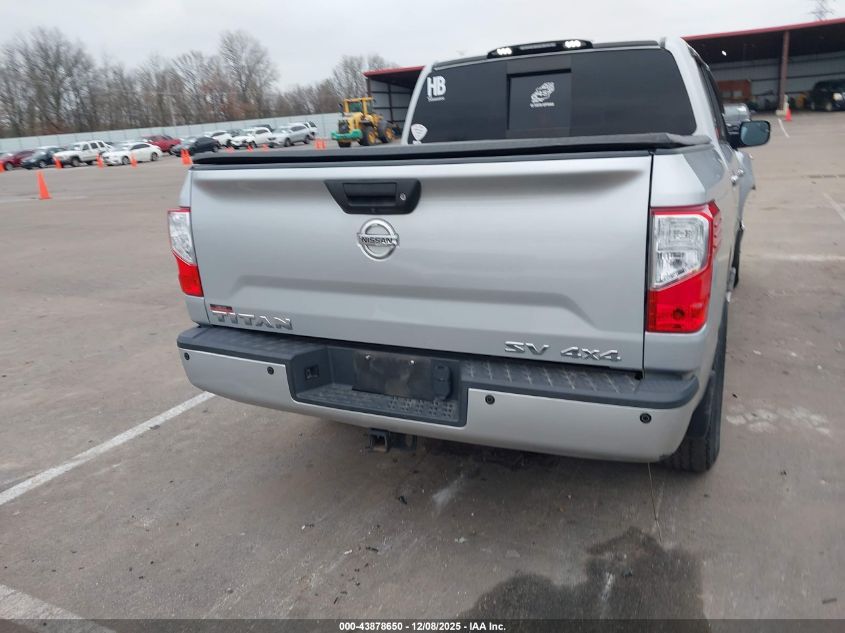 2018 Nissan Titan Sv VIN: 1N6AA1E59JN505595 Lot: 43878650