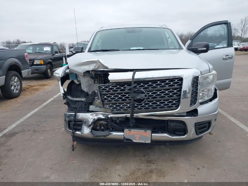 2018 Nissan Titan Sv VIN: 1N6AA1E59JN505595 Lot: 43878650