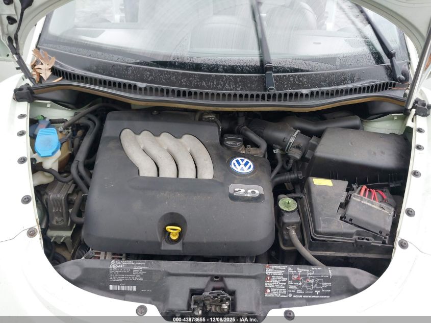 2002 Volkswagen New Beetle Gls VIN: 3VWCB21C62M454021 Lot: 43878655