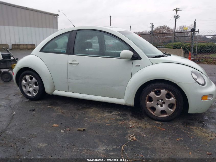 2002 Volkswagen New Beetle Gls VIN: 3VWCB21C62M454021 Lot: 43878655