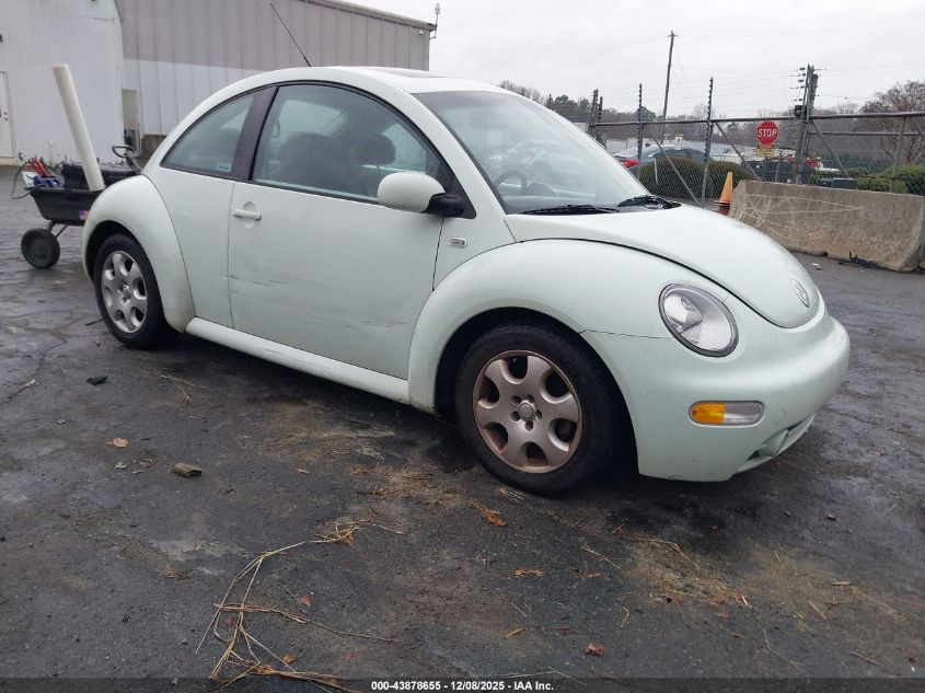 2002 Volkswagen New Beetle Gls VIN: 3VWCB21C62M454021 Lot: 43878655