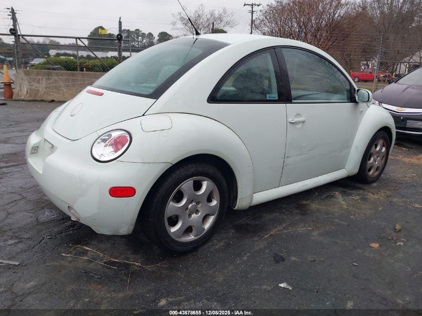 2002 Volkswagen New Beetle Gls VIN: 3VWCB21C62M454021 Lot: 43878655