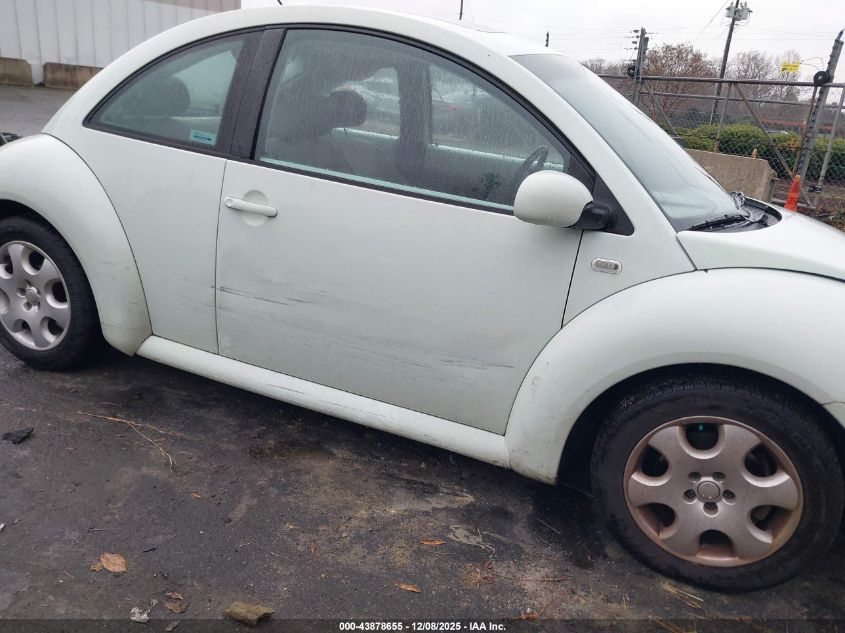 2002 Volkswagen New Beetle Gls VIN: 3VWCB21C62M454021 Lot: 43878655
