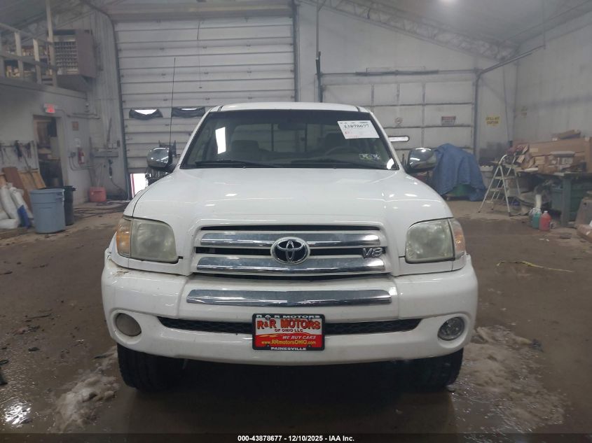 2006 Toyota Tundra Sr5 V8 VIN: 5TBBT44126S480163 Lot: 43878677