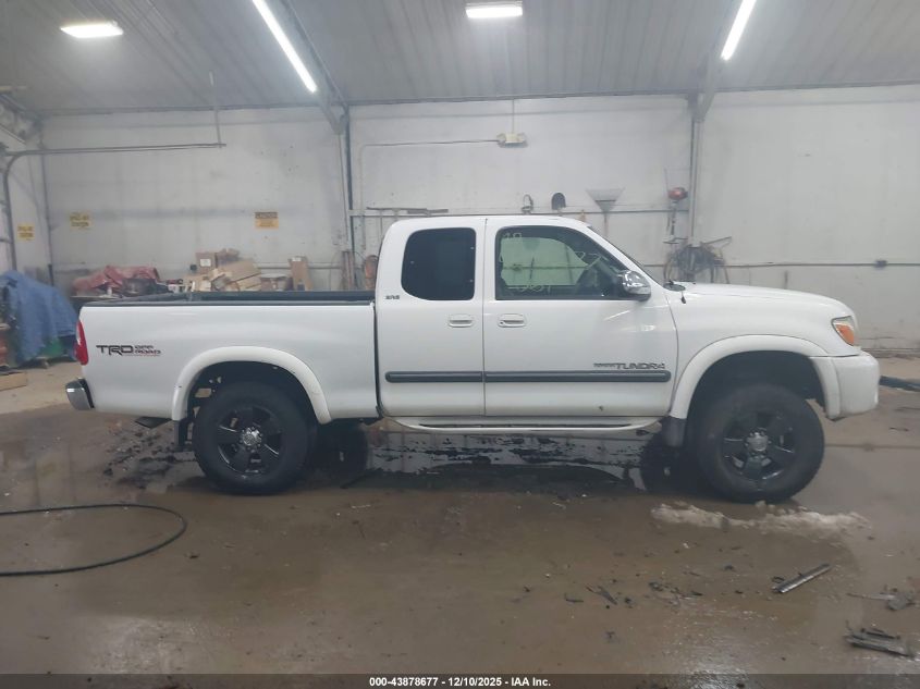 2006 Toyota Tundra Sr5 V8 VIN: 5TBBT44126S480163 Lot: 43878677