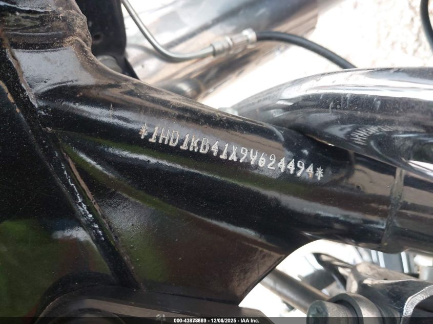 2009 Harley-Davidson Flhx VIN: 1HD1KB41X9Y624494 Lot: 43878683