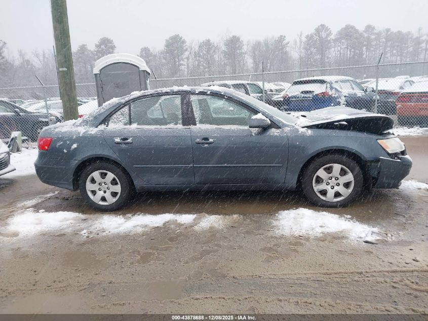 2009 Hyundai Sonata Gls VIN: 5NPET46C09H460457 Lot: 43878688