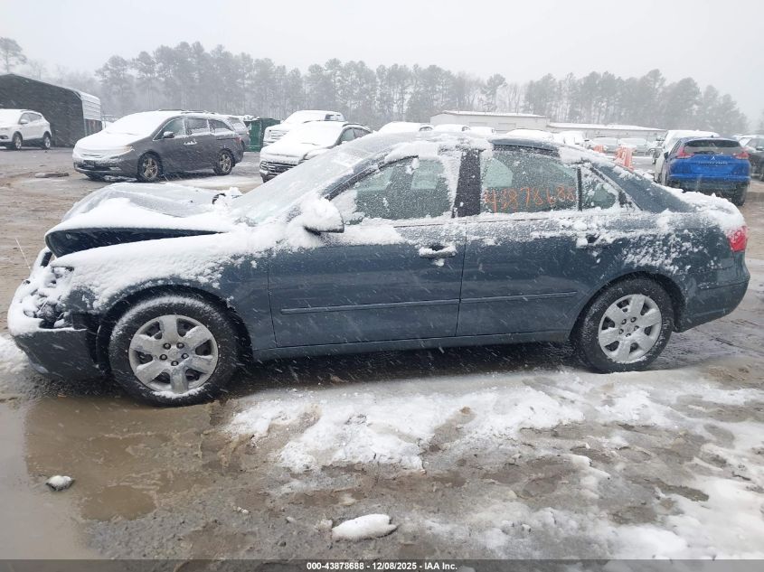 2009 Hyundai Sonata Gls VIN: 5NPET46C09H460457 Lot: 43878688