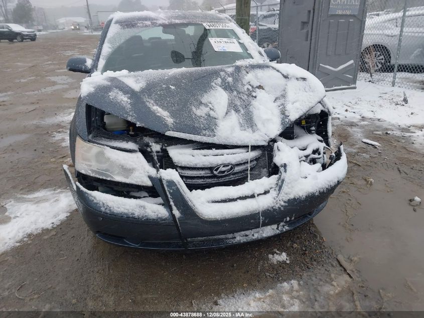 2009 Hyundai Sonata Gls VIN: 5NPET46C09H460457 Lot: 43878688