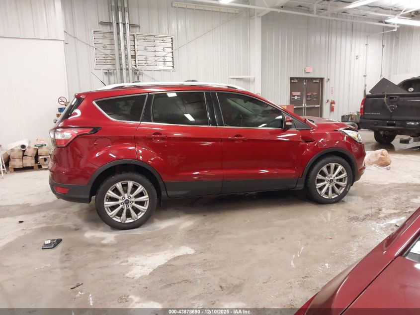 2017 Ford Escape Titanium VIN: 1FMCU0JD3HUD84794 Lot: 43878690