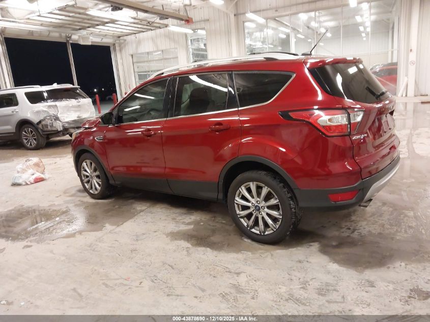 2017 Ford Escape Titanium VIN: 1FMCU0JD3HUD84794 Lot: 43878690