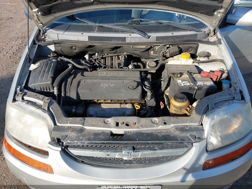 KL1TD52635B296537 2005 CHEVROLET AVEO photo no. 10