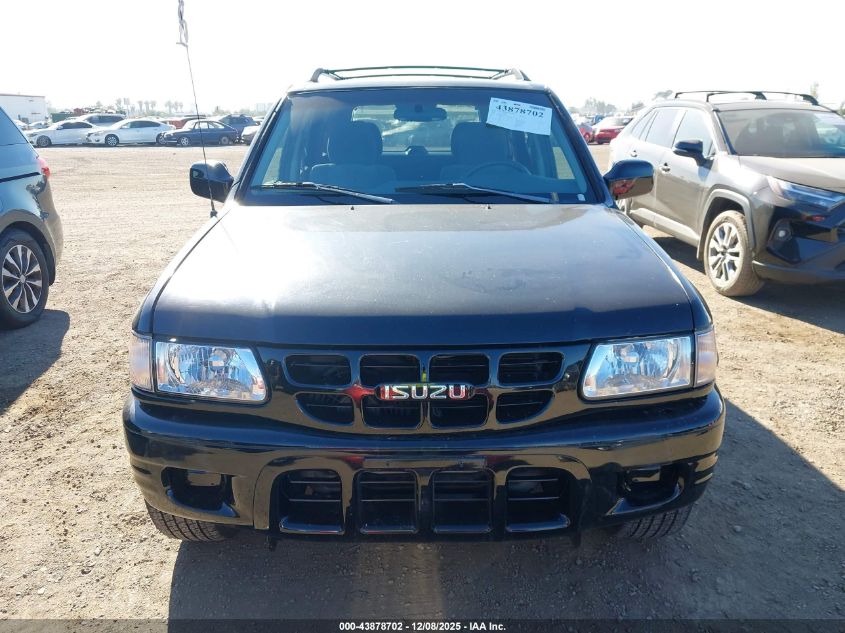 2001 Isuzu Rodeo Ls 3.2L V6/Lse 3.2L V6/S 3.2L V6 VIN: 4S2CK58W414363316 Lot: 43878702