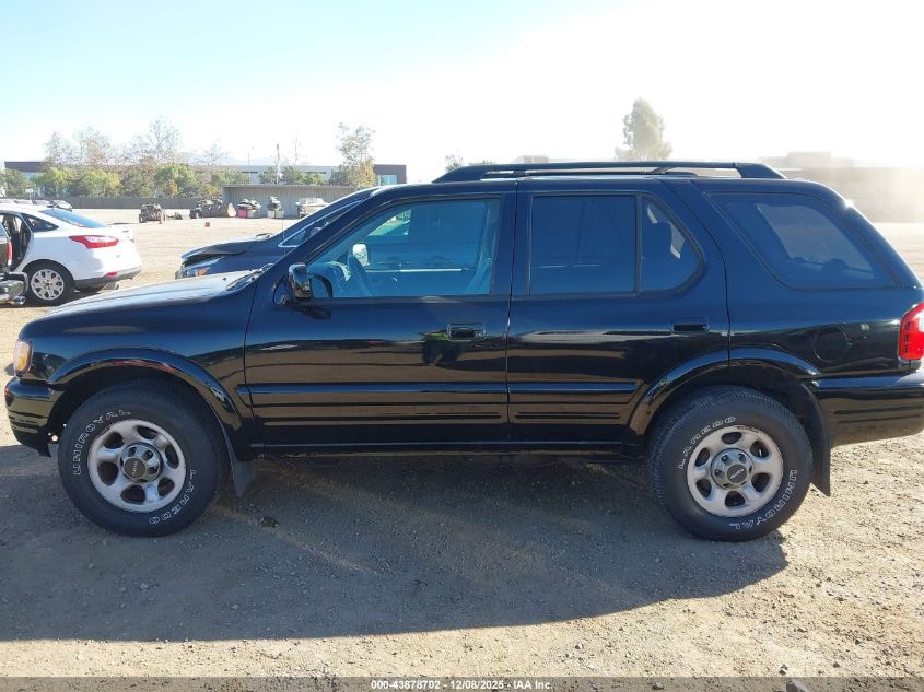 2001 Isuzu Rodeo Ls 3.2L V6/Lse 3.2L V6/S 3.2L V6 VIN: 4S2CK58W414363316 Lot: 43878702
