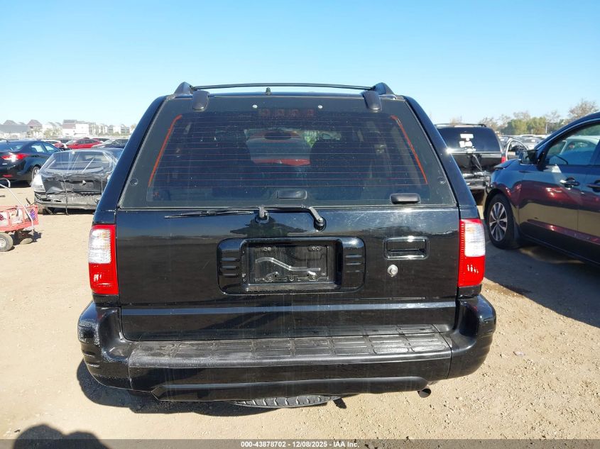 2001 Isuzu Rodeo Ls 3.2L V6/Lse 3.2L V6/S 3.2L V6 VIN: 4S2CK58W414363316 Lot: 43878702