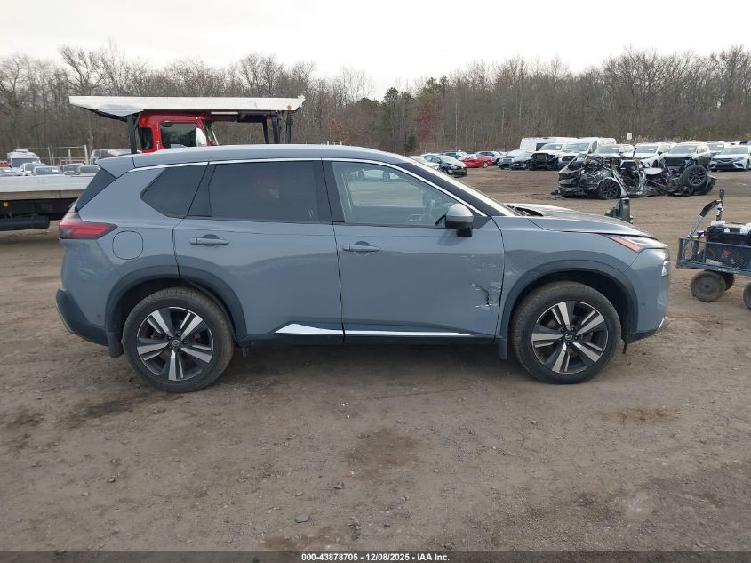 2021 Nissan Rogue Platinum Intelligent Awd VIN: JN8AT3DD7MW308302 Lot: 43878705