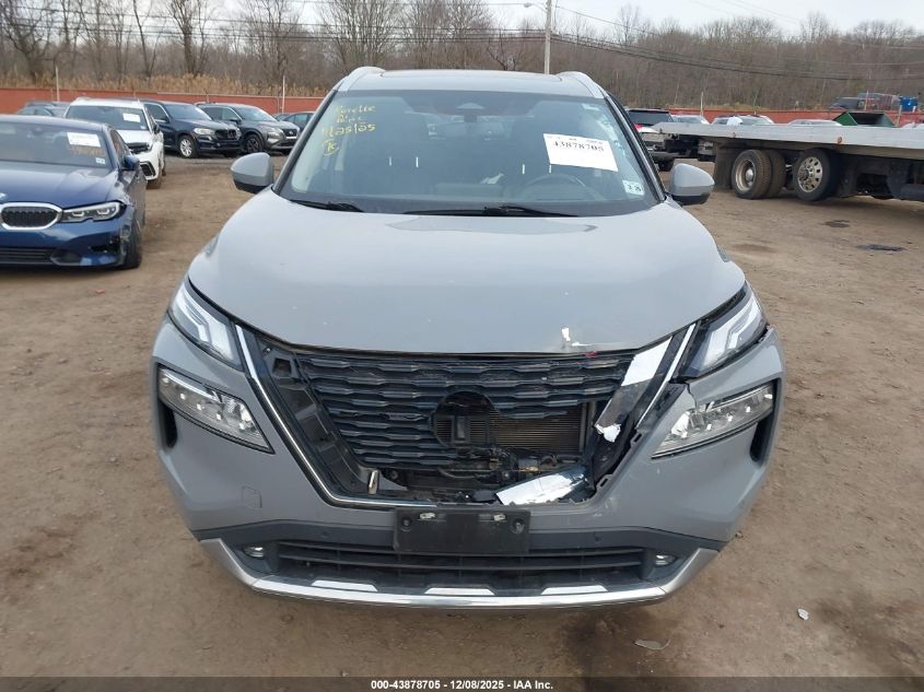 2021 Nissan Rogue Platinum Intelligent Awd VIN: JN8AT3DD7MW308302 Lot: 43878705