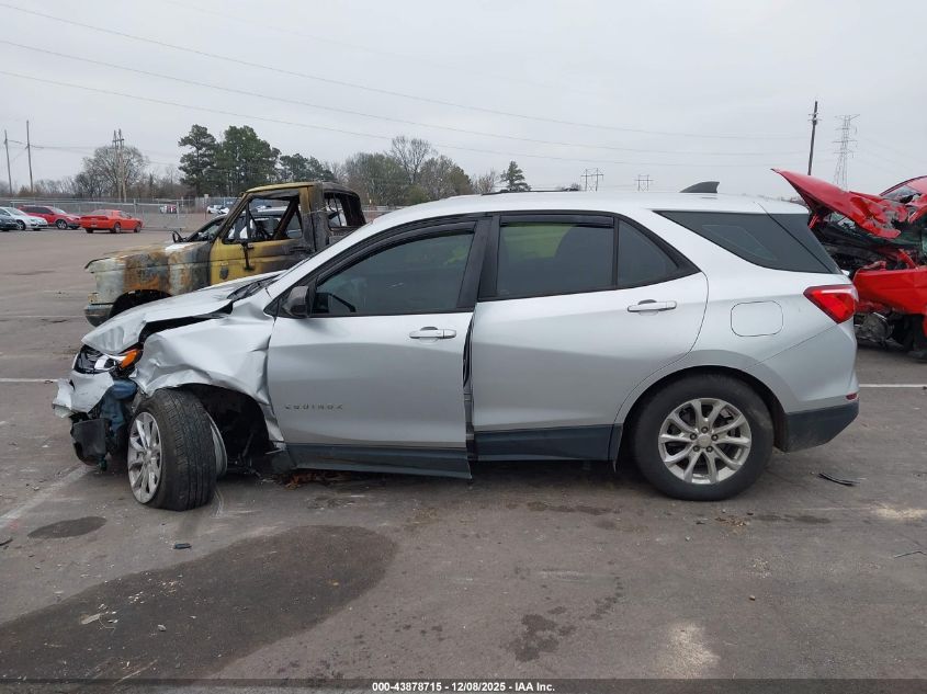 2020 Chevrolet Equinox Fwd Ls VIN: 3GNAXHEV3LS593179 Lot: 43878715