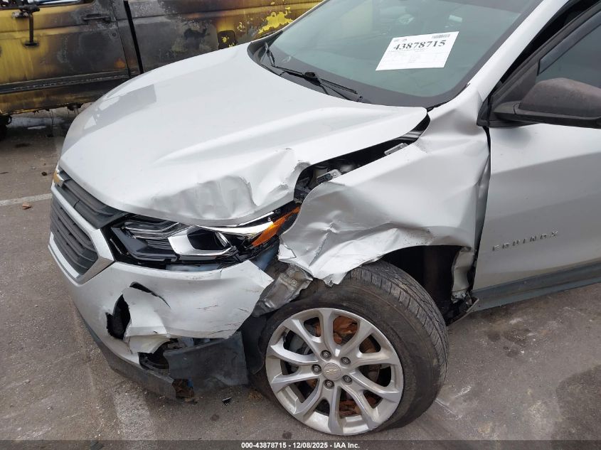 2020 Chevrolet Equinox Fwd Ls VIN: 3GNAXHEV3LS593179 Lot: 43878715