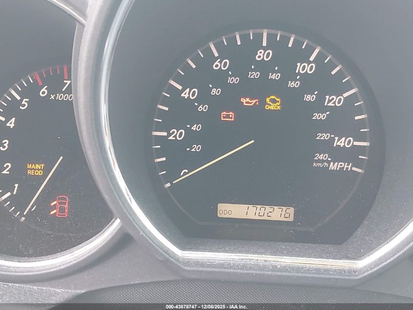 2005 Lexus Rx 330 VIN: 2T2HA31U75C047070 Lot: 43878747