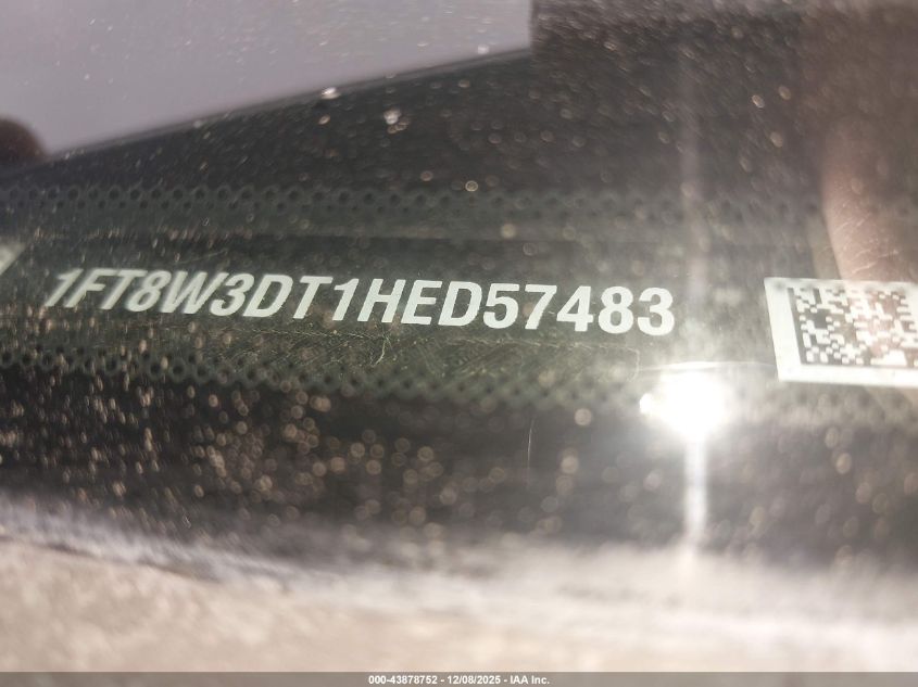 2017 Ford F-350 Xl VIN: 1FT8W3DT1HED57483 Lot: 43878752