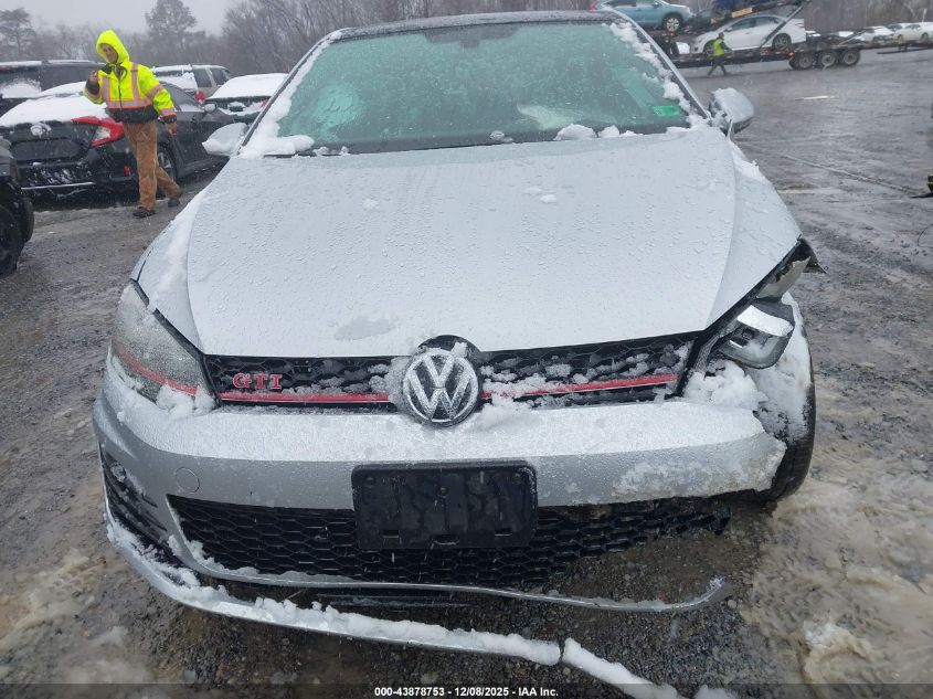 2016 Volkswagen Golf Gti Autobahn W/Performance Package 4-Door VIN: 3VW547AU9GM055121 Lot: 43878753