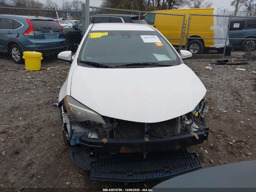 2018 Toyota Corolla Le VIN: 5YFBURHE5JP755752 Lot: 43878756