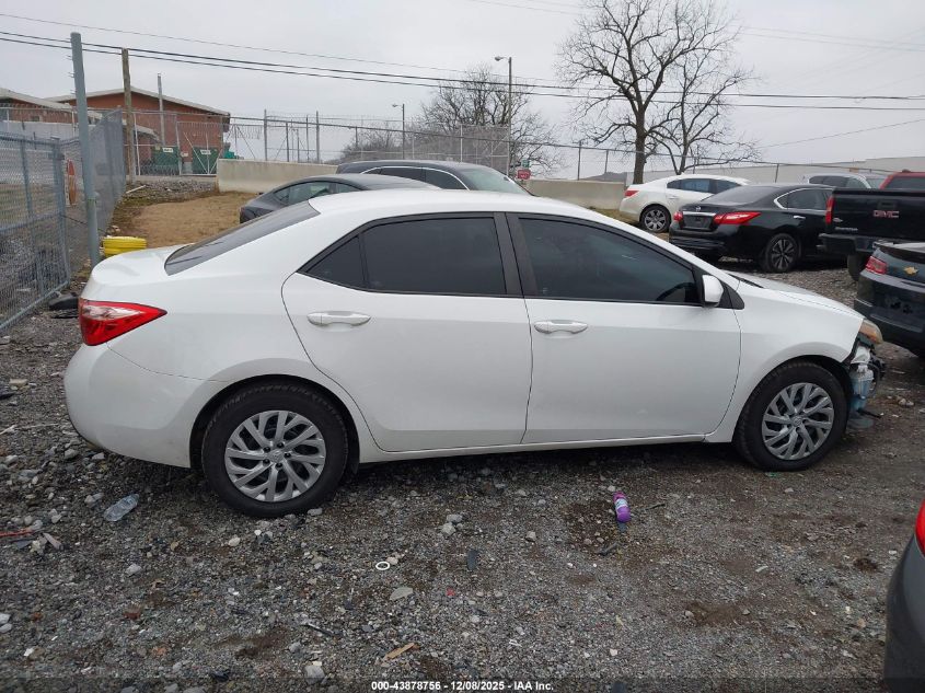 2018 Toyota Corolla Le VIN: 5YFBURHE5JP755752 Lot: 43878756