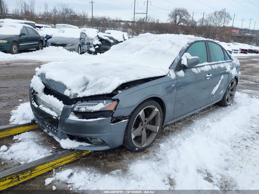 Vin: waukfafl9cn004535, lot: 44374343, audi a4 2.0t premium 20122
