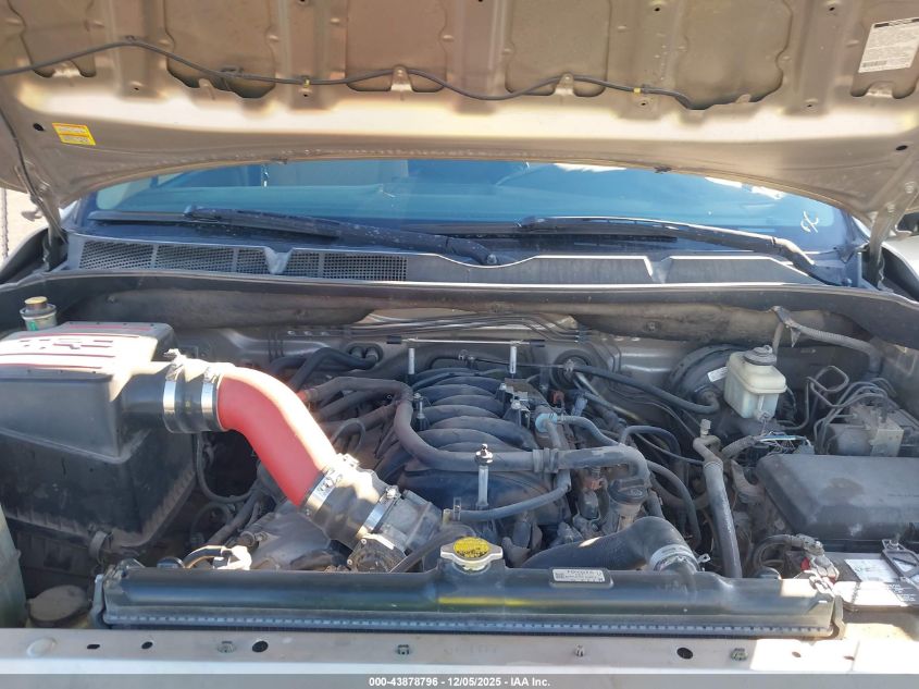 2008 Toyota Tundra Sr5 5.7L V8 VIN: 5TFDV54188X036640 Lot: 43878796