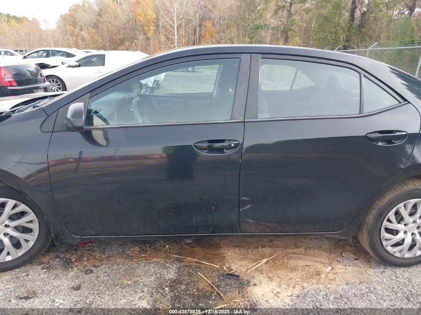 2018 Toyota Corolla Le VIN: 5YFBURHE6JP780935 Lot: 43878839