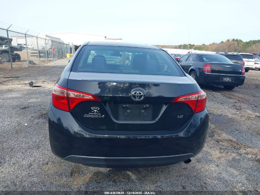 2018 Toyota Corolla Le VIN: 5YFBURHE6JP780935 Lot: 43878839