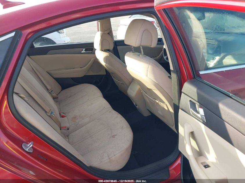 2017 Hyundai Sonata Se VIN: 5NPE24AF0HH536956 Lot: 43878845