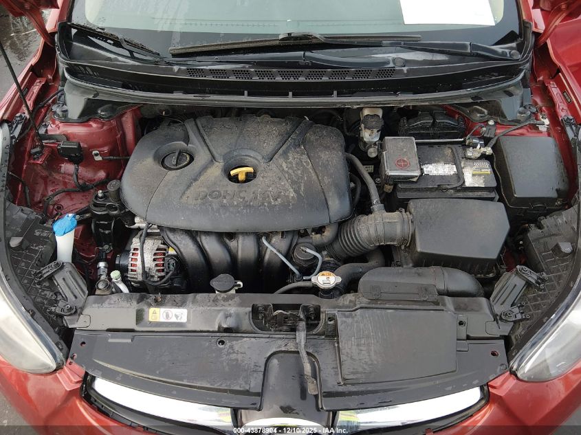 2013 Hyundai Elantra Gls VIN: 5NPDH4AE3DH233908 Lot: 43878904