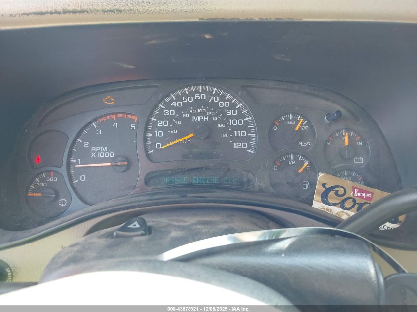 2003 GMC Sierra 2500Hd Sle VIN: 1GTHK23103F138863 Lot: 43878921