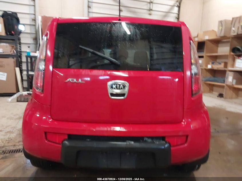 2010 Kia Soul + VIN: KNDJT2A23A7194233 Lot: 43878924