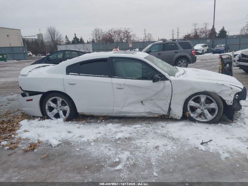 2014 Dodge Charger Sxt VIN: 2C3CDXHG4EH330825 Lot: 43878941
