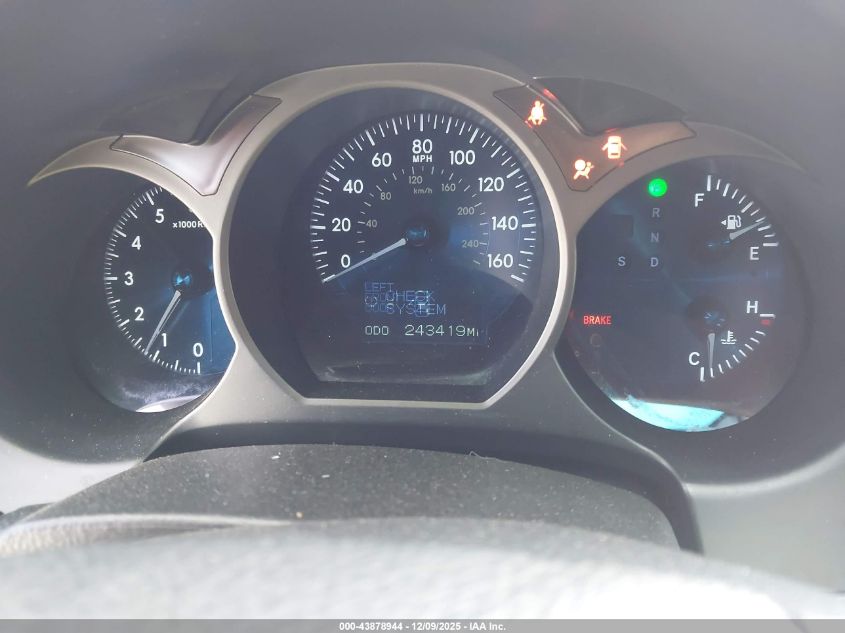 2006 Lexus Gs 300 VIN: JTHBH96SX65017896 Lot: 43878944